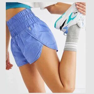 FREE PEOPLE FP MOVEMENT NWT The Way Home Shorts 2" HR African Lilac Women Medium